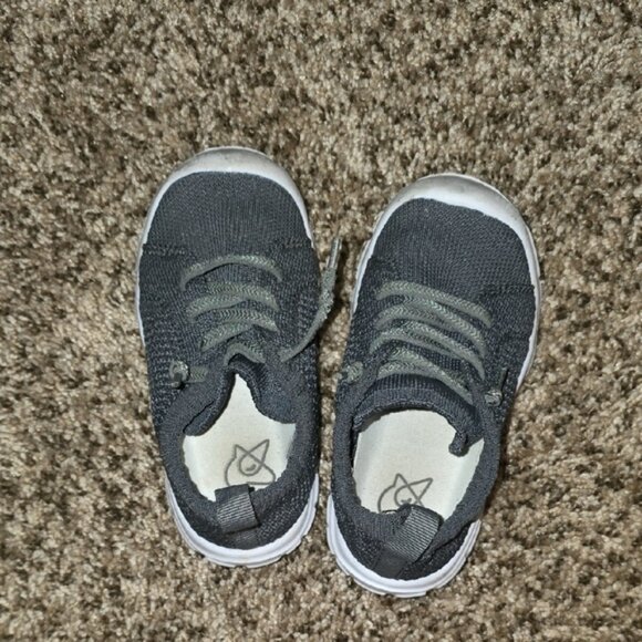 Kids Black Sneakers - Picture 1 of 4